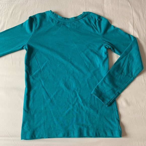 💗3/$18💗Cherokee Basic Teal Long Sleeve - Picture 2 of 4